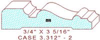 Door/Window Casing 3-5/16" - 2