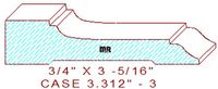 Door/Window Casing 3-5/16" - 3 Door/Window Casing 3-5/16" - 3