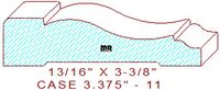 Door/Window Casing 3-3/8" - 11 Door/Window Casing 3-3/8" - 11
