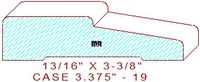 Door/Window Casing 3-3/8" - 19