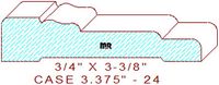 Door/Window Casing 3-3/8" - 24 Door/Window Casing 3-3/8" - 24