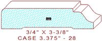 Door/Window Casing 3-3/8" - 28 Door/Window Casing 3-3/8" - 28