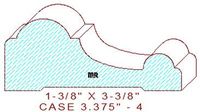 Door/Window Casing 3-3/8" - 4