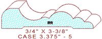 Door/Window Casing 3-3/8" - 5