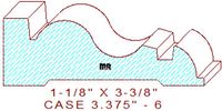 Door/Window Casing 3-3/8" - 6 