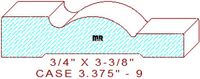 Door/Window Casing 3-3/8" - 9 Door/Window Casing 3-3/8" - 9