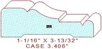 Door/Window Casing 3-13/32" Door/Window Casing 3-13/32"