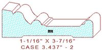 Door/Window Casing 3-7/16" - 2