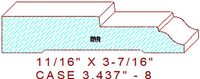Door/Window Casing 3-7/16" - 8 Door/Window Casing 3-7/16" - 8
