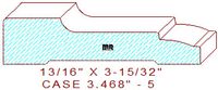 Door/Window Casing 3-15/32" - 5 Door/Window Casing 3-15/32" - 5
