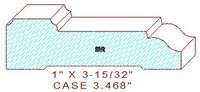 Door/Window Casing 3-15/32" Door/Window Casing 3-15/32"
