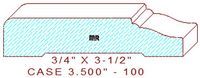 Door/Window Casing 3-1/2" - 100