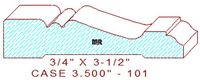 Door/Window Casing 3-1/2" - 101