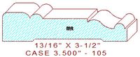 Door/Window Casing 3-1/2" - 105 Door/Window Casing 3-1/2" - 105