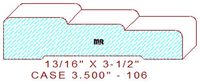 Door/Window Casing 3-1/2" - 106