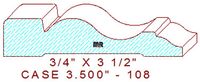 Door/Window Casing 3-1/2" - 108