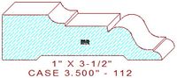 Door/Window Casing 3-1/2" - 112 Door/Window Casing 3-1/2" - 112