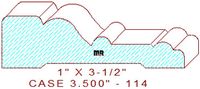 Door/Window Casing 3-1/2" - 114