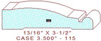 Door/Window Casing 3-1/2" - 115