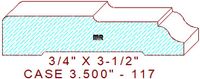 Door/Window Casing 3-1/2" - 117