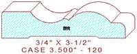 Door/Window Casing 3-1/2" - 120