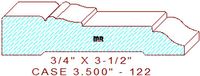 Door/Window Casing 3-1/2" - 122