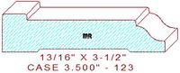 Door/Window Casing 3-1/2" - 123