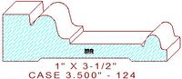 Door/Window Casing 3-1/2" - 124