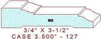 Door/Window Casing 3-1/2" - 127 Door/Window Casing 3-1/2" - 127