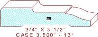 Door/Window Casing 3-1/2" - 131 Door/Window Casing 3-1/2" - 131
