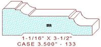 Door/Window Casing 3-1/2" - 133 Door/Window Casing 3-1/2" - 133