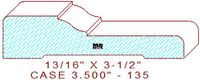 Door/Window Casing 3-1/2" - 135 Door/Window Casing 3-1/2" - 135