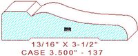 Door/Window Casing 3-1/2" - 137 Door/Window Casing 3-1/2" - 137