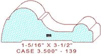 Door/Window Casing 3-1/2" - 139 Door/Window Casing 3-1/2" - 139