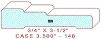 Door/Window Casing 3-1/2" - 148