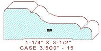 Door/Window Casing 3-1/2" - 15 Door/Window Casing 3-1/2" - 15