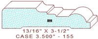 Door/Window Casing 3-1/2" - 155 Door/Window Casing 3-1/2" - 155