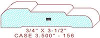 Door/Window Casing 3-1/2" - 156