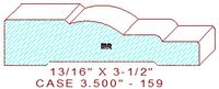 Door/Window Casing 3-1/2" - 159 Door/Window Casing 3-1/2" - 159