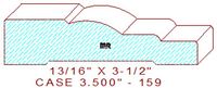 Door/Window Casing 3-1/2" - 159