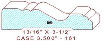 Door/Window Casing 3-1/2" - 161 Door/Window Casing 3-1/2" - 161