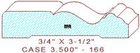 Door/Window Casing 3-1/2" - 166