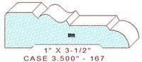 Door/Window Casing 3-1/2" - 167 Door/Window Casing 3-1/2" - 167