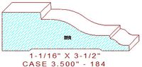 Door/Window Casing 3-1/2" - 184