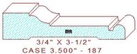 Door/Window Casing 3-1/2" - 187 Door/Window Casing 3-1/2" - 187