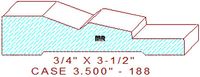 Door/Window Casing 3-1/2" - 188