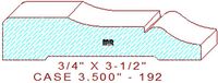 Door/Window Casing 3-1/2" - 192