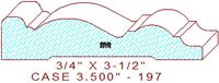 Door/Window Casing 3-1/2" - 197