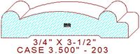 Door/Window Casing 3-1/2" - 203