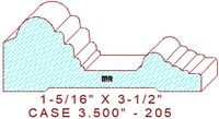 Door/Window Casing 3-1/2" - 205